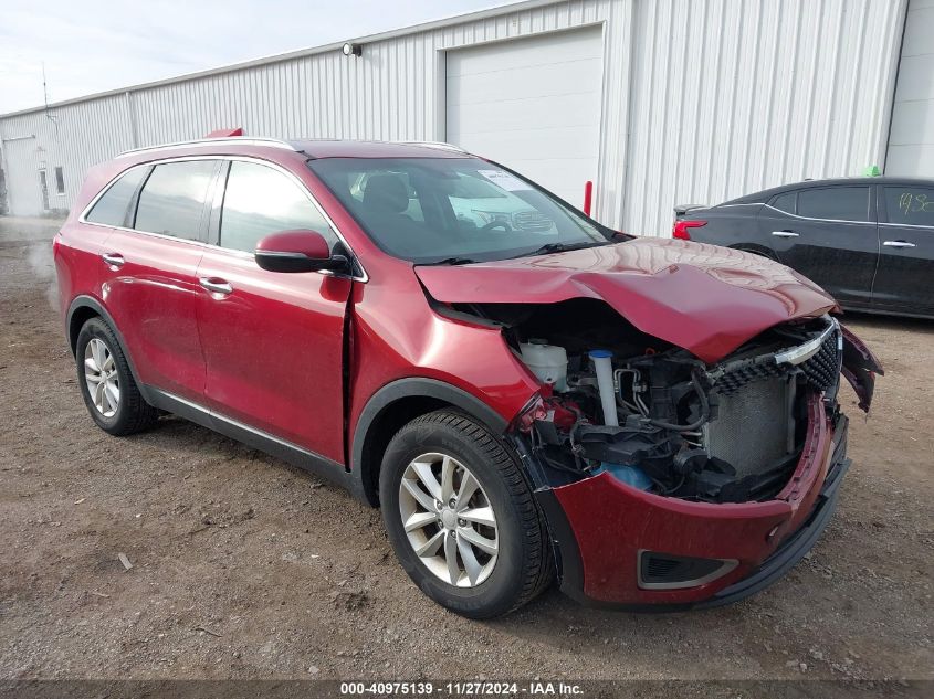 VIN 5XYPG4A30GG157896 2016 KIA SORENTO no.1