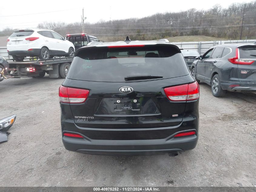 2018 Kia Sorento 2.4L Lx VIN: 5XYPGDA38JG408980 Lot: 40975252