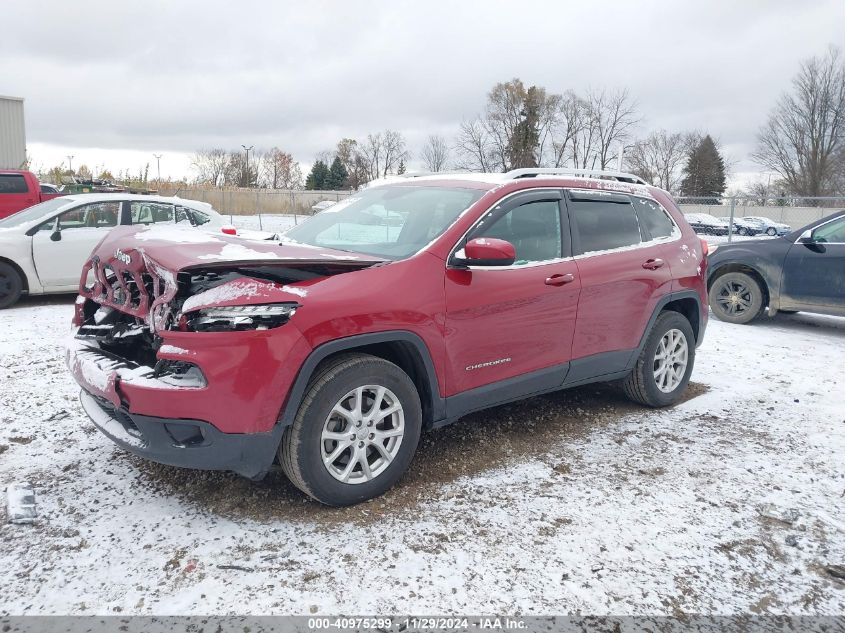 VIN 1C4PJMCB0HW537668 2017 Jeep Cherokee, Latitude 4X4 no.2