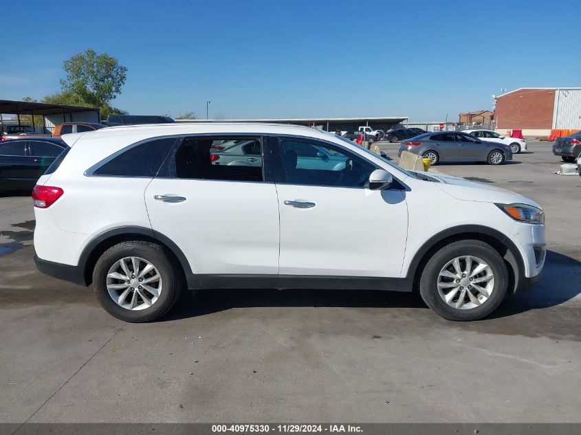 2017 Kia Sorento 3.3L Lx VIN: 5XYPG4A57HG217076 Lot: 40975330