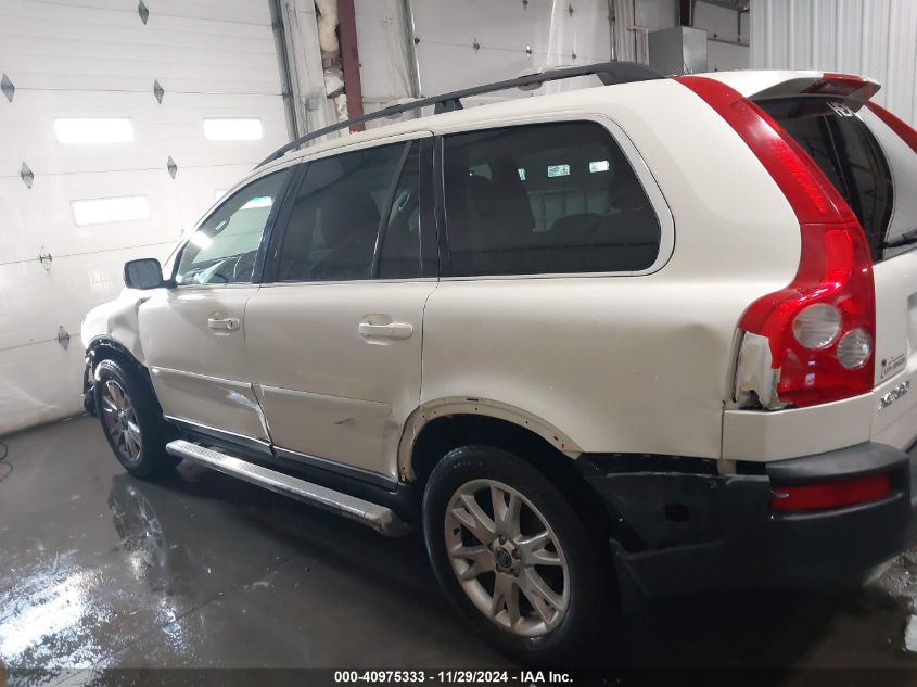 2006 Volvo Xc90 V8 VIN: YV4CZ852261262727 Lot: 40975333