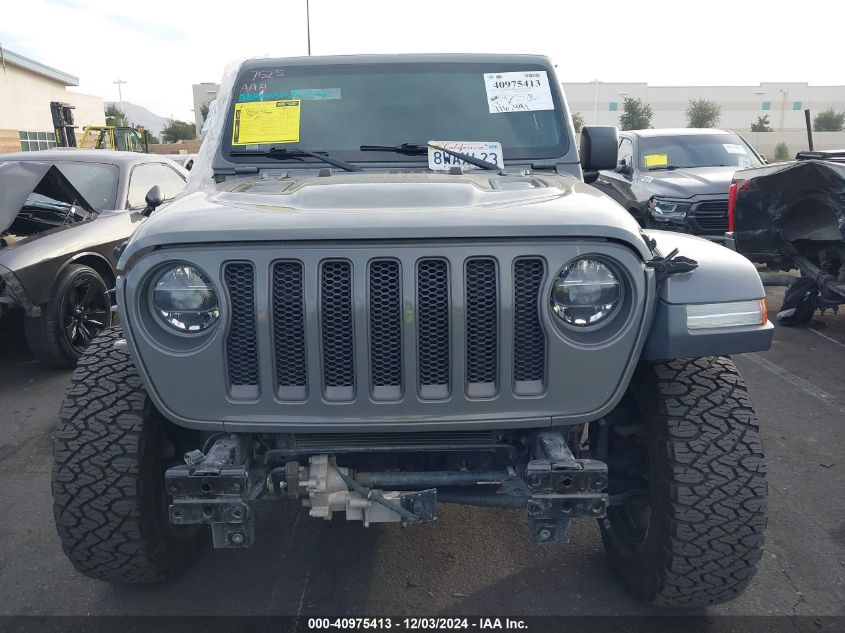 2021 Jeep Wrangler Unlimited Rubicon 4X4 VIN: 1C4HJXFG3MW580716 Lot: 40975413