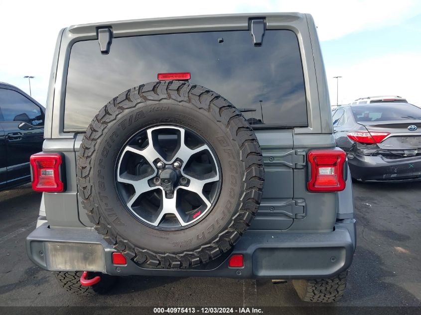 2021 Jeep Wrangler Unlimited Rubicon 4X4 VIN: 1C4HJXFG3MW580716 Lot: 40975413