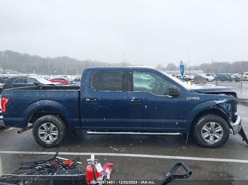 VIN 1FTEW1C84HKC05347 2017 FORD F-150 XLT