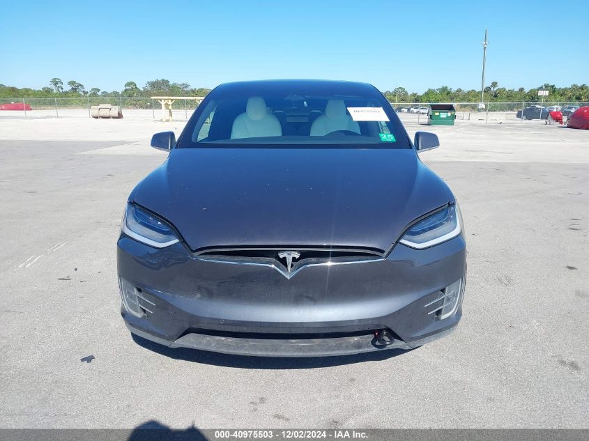 2021 Tesla Model X Performance Dual Motor All-Wheel Drive VIN: 5YJXCBE46MF324509 Lot: 40975503