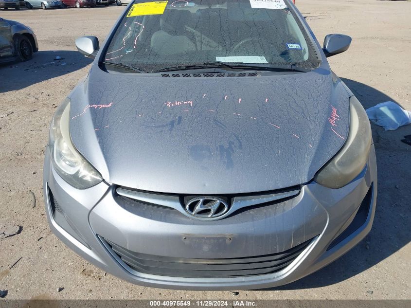 2016 Hyundai Elantra Se VIN: 5NPDH4AE5GH751362 Lot: 40975549