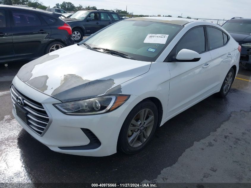 VIN 5NPD84LF9JH323548 2018 Hyundai Elantra, Sel no.2