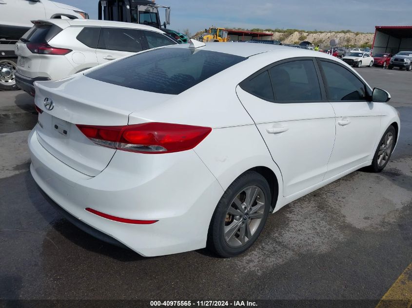 VIN 5NPD84LF9JH323548 2018 Hyundai Elantra, Sel no.4