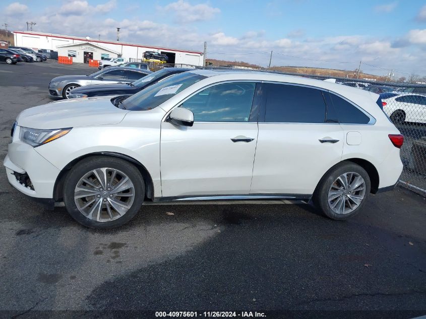 VIN 5J8YD4H5XJL006789 2018 ACURA MDX no.14