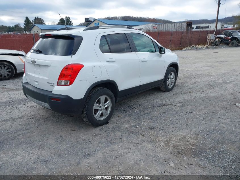 VIN 3GNCJRSBXFL253536 2015 Chevrolet Trax, LT no.4