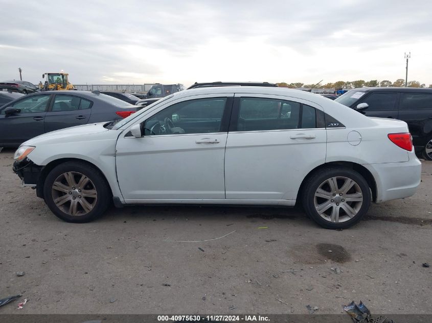 2013 Chrysler 200 Touring VIN: 1C3CCBBB7DN695170 Lot: 40975630
