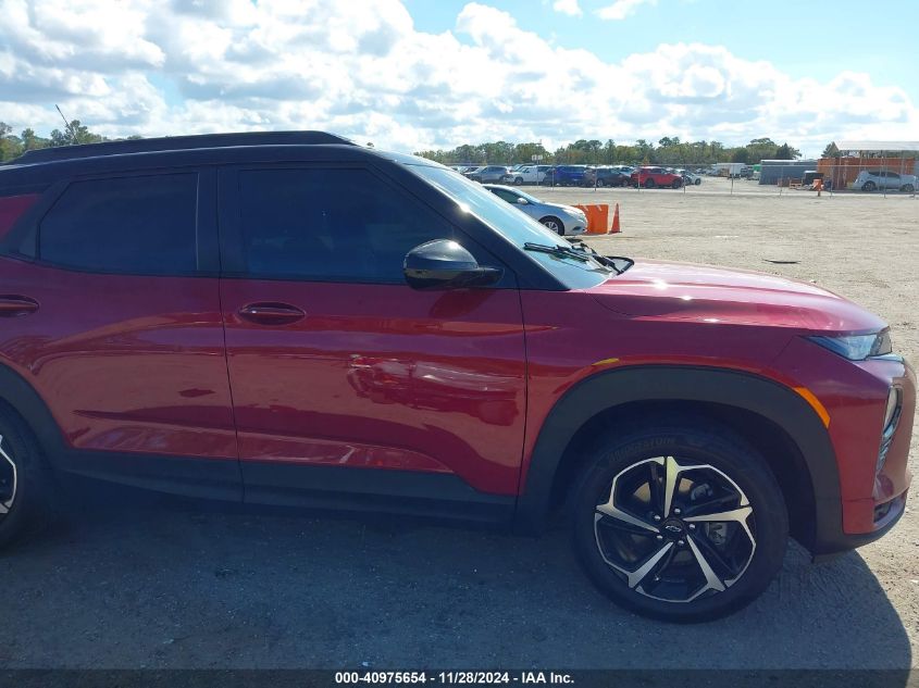 2021 Chevrolet Trailblazer Fwd Rs VIN: KL79MTSL4MB147143 Lot: 40975654