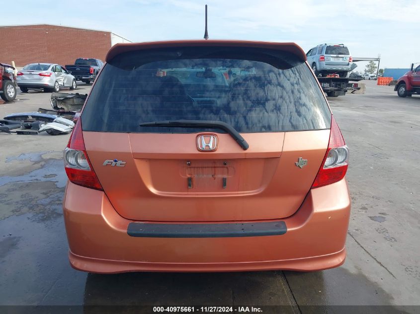 2008 Honda Fit Sport VIN: JHMGD38638S053514 Lot: 40975661