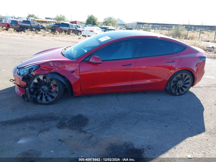 VIN 5YJ3E1EC2PF688702 2023 TESLA MODEL 3 no.14