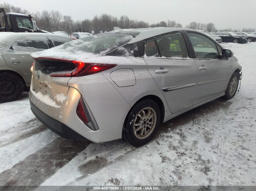 VIN JTDKARFPXJ3076128 2018 Toyota Prius, Prime Adva... no.4