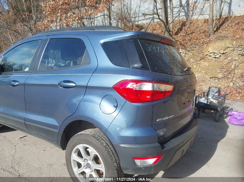 2022 Ford Ecosport Se VIN: MAJ6S3GL8NC462470 Lot: 40975801