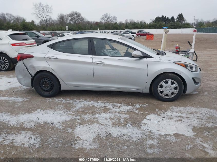 VIN 5NPDH4AE1GH727060 2016 HYUNDAI ELANTRA no.13