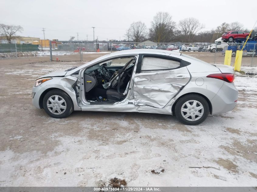 VIN 5NPDH4AE1GH727060 2016 HYUNDAI ELANTRA no.14