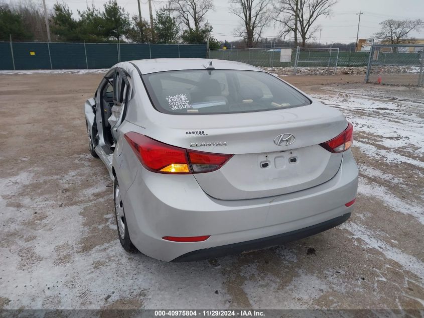 VIN 5NPDH4AE1GH727060 2016 HYUNDAI ELANTRA no.3