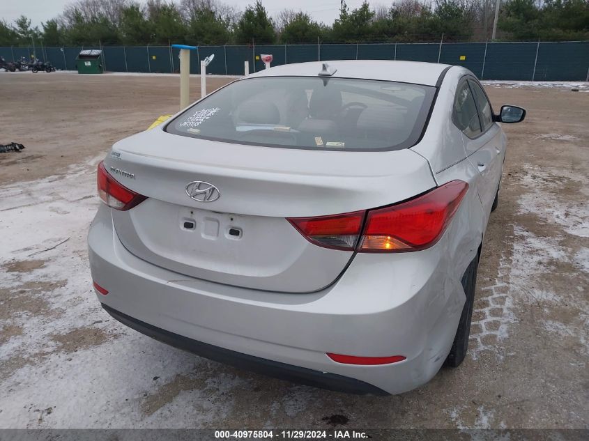 VIN 5NPDH4AE1GH727060 2016 HYUNDAI ELANTRA no.4