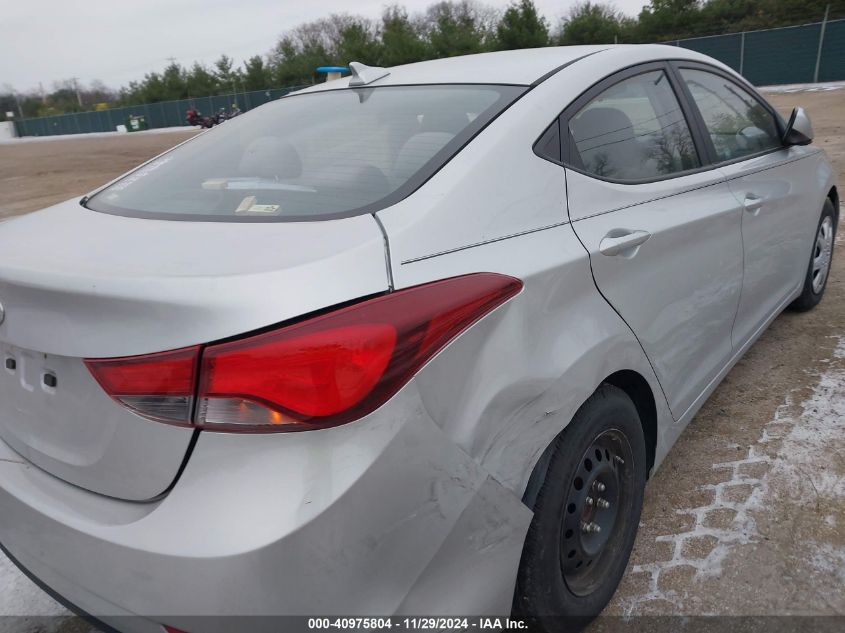 VIN 5NPDH4AE1GH727060 2016 HYUNDAI ELANTRA no.6