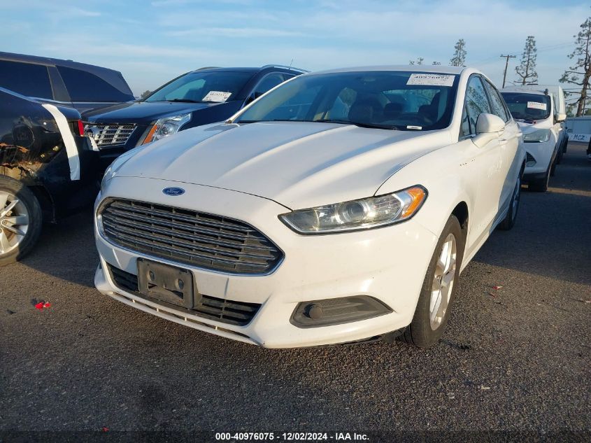 VIN 3FA6P0HD3ER242839 2014 Ford Fusion, SE no.2