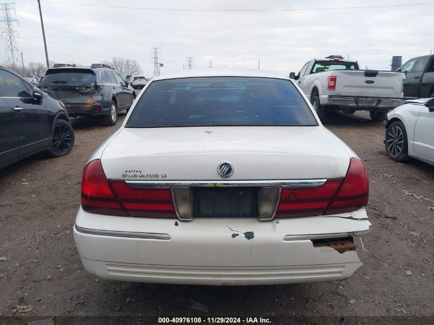 2003 Mercury Grand Marquis Ls VIN: 2MEFM75W03X629329 Lot: 40976108