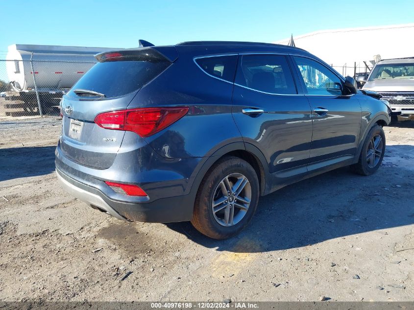 VIN 5XYZU3LBXHG386152 2017 HYUNDAI SANTA FE SPORT no.4