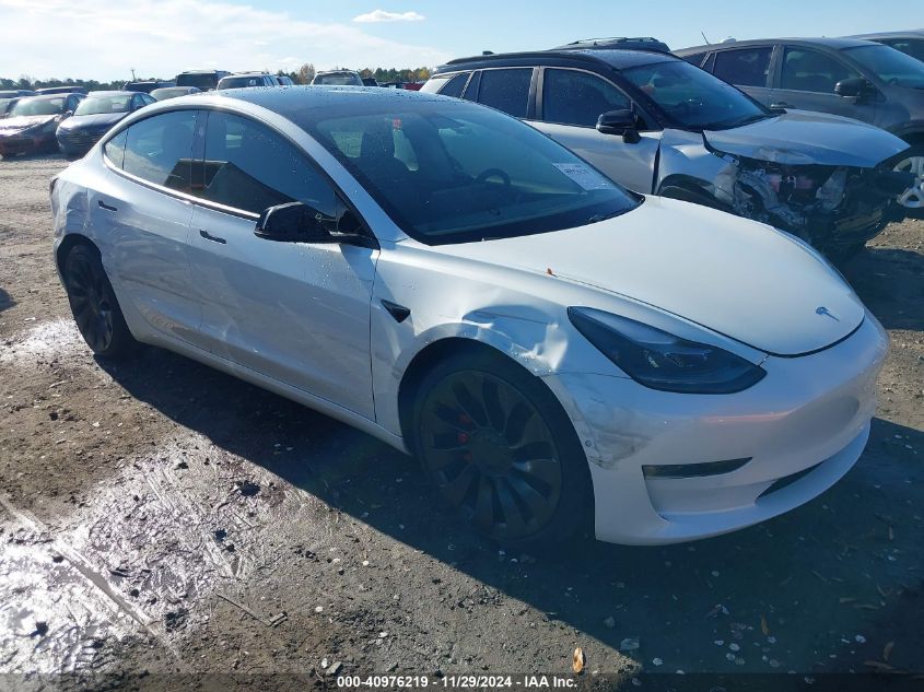 VIN 5YJ3E1EC0MF925652 2021 TESLA MODEL 3 no.1