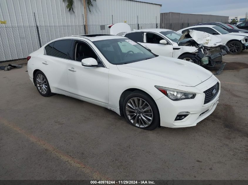 VIN JN1EV7AP2JM362646 2018 INFINITI Q50 no.1