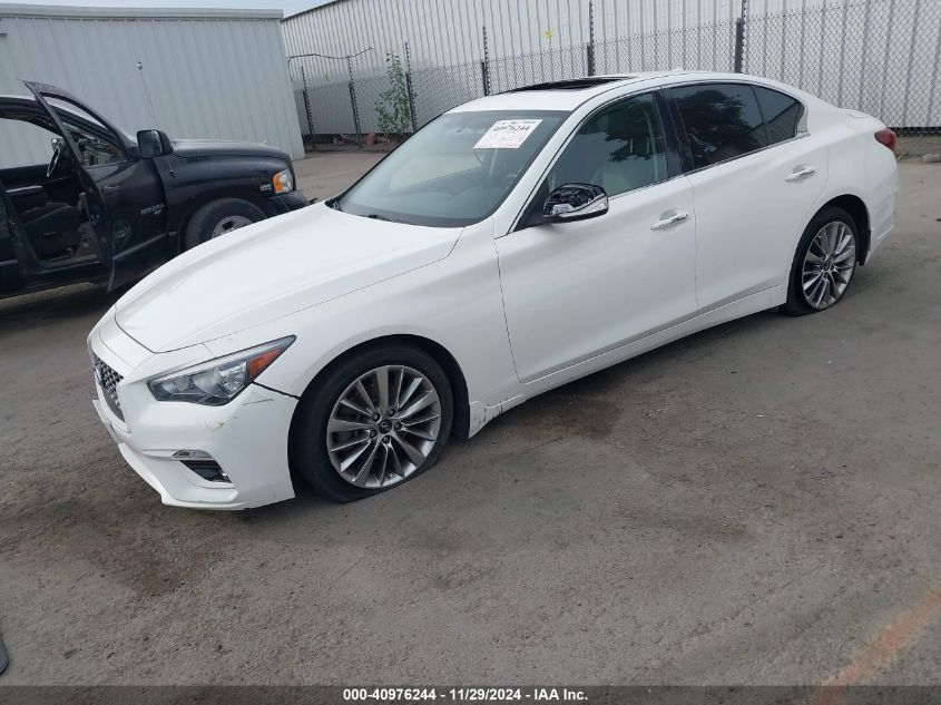 VIN JN1EV7AP2JM362646 2018 INFINITI Q50 no.2