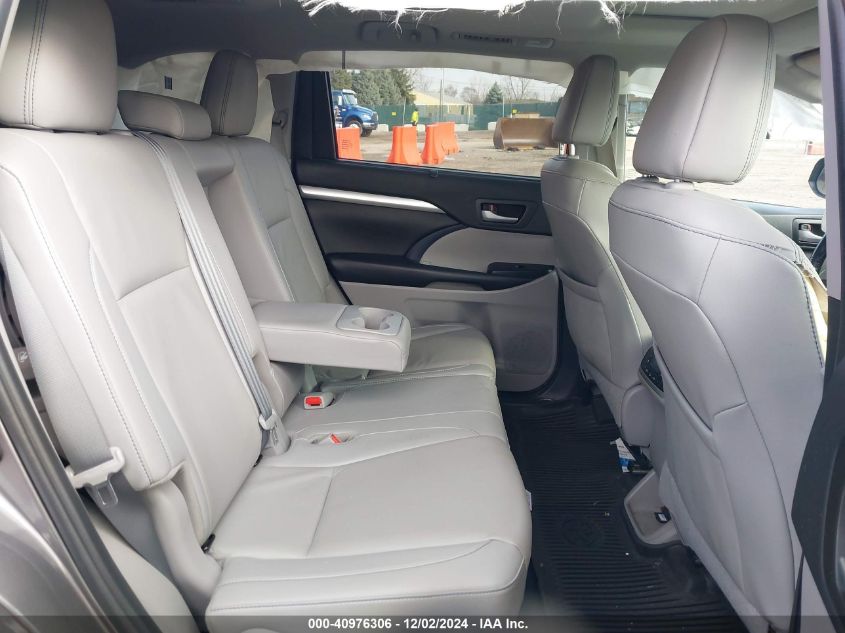 2019 TOYOTA HIGHLANDER SE/XLE - 5TDJZRFH4KS585063