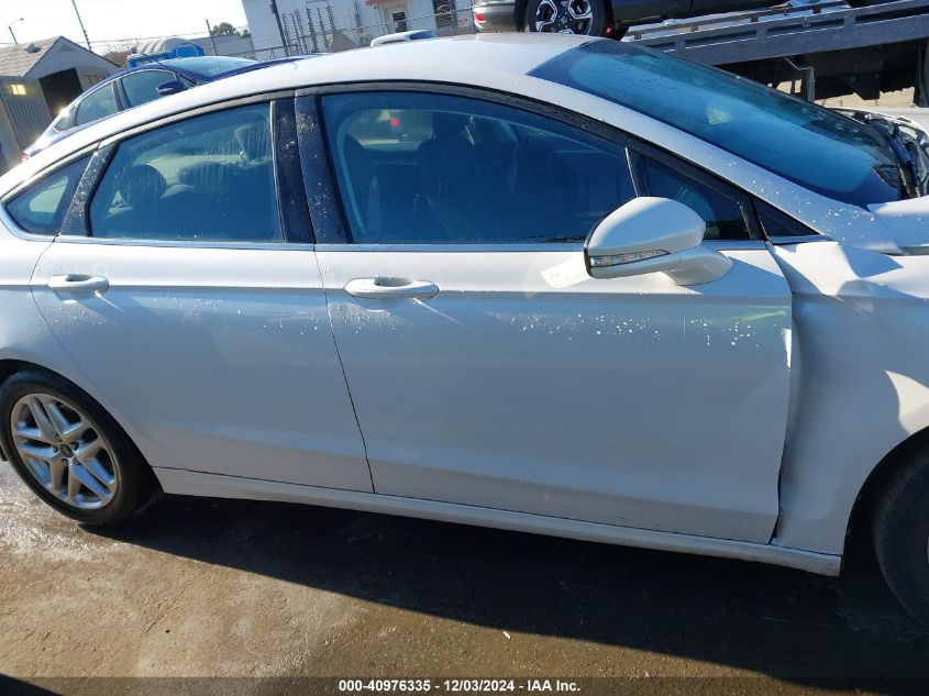 2013 FORD FUSION SE - 3FA6P0HR1DR217870