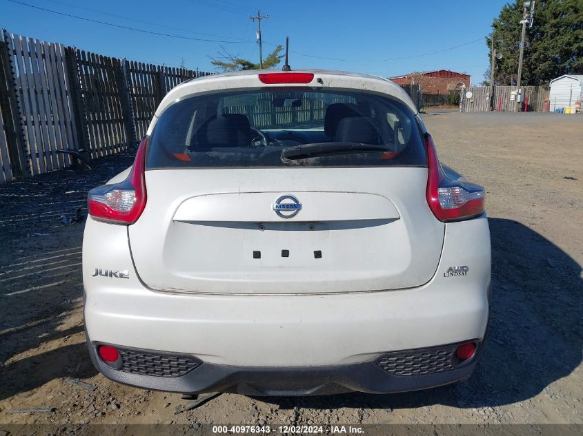 2016 Nissan Juke S VIN: JN8AF5MV4GT655510 Lot: 40976343