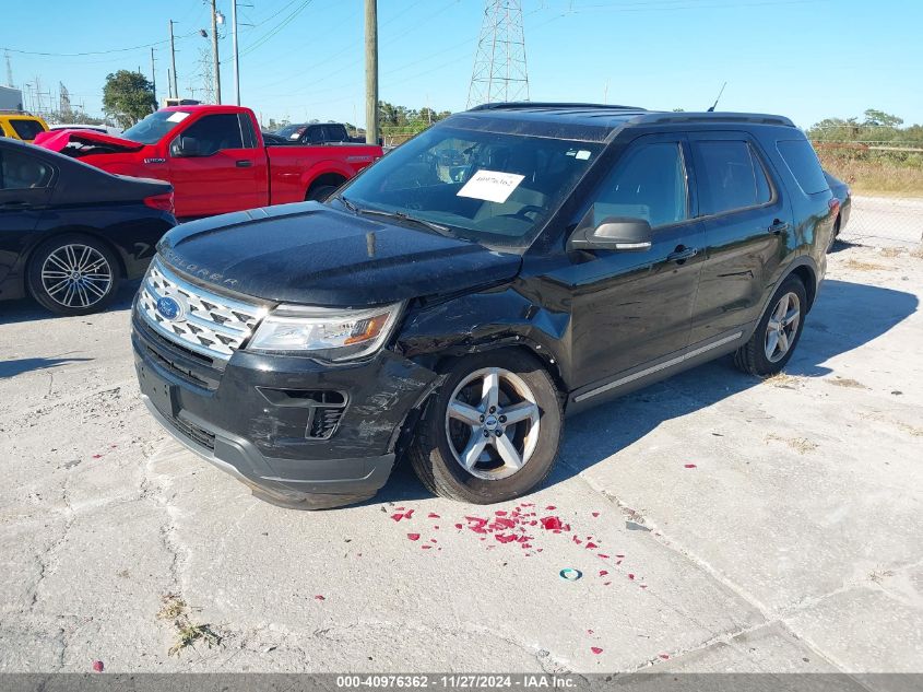 VIN 1FM5K7D86KGA49508 2019 Ford Explorer, Xlt no.2