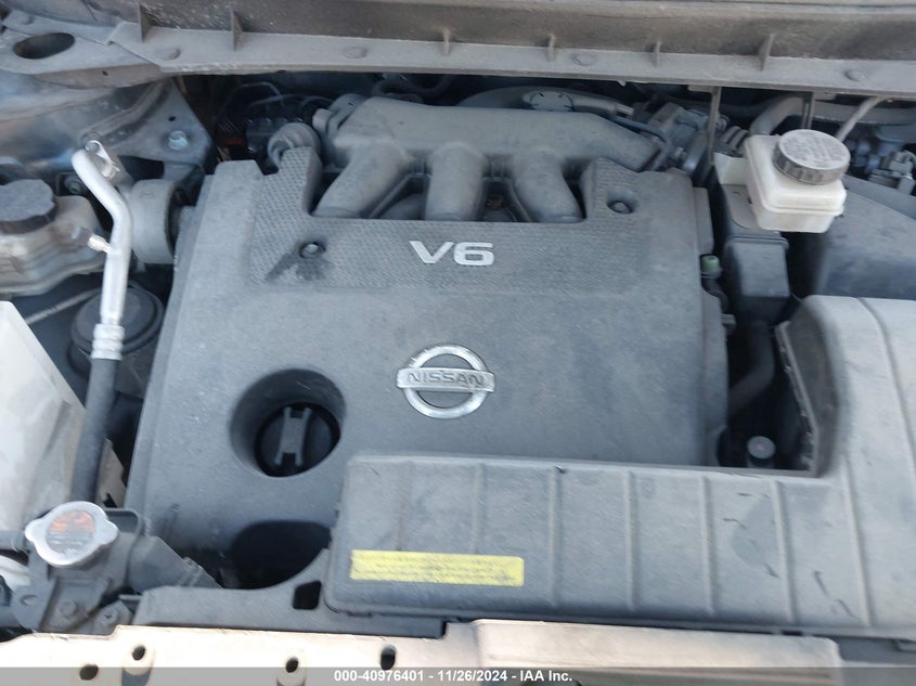 2014 Nissan Murano Sl VIN: JN8AZ1MW8EW533415 Lot: 40976401