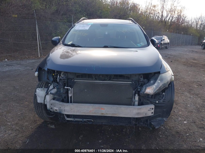 2014 Nissan Murano Sl VIN: JN8AZ1MW8EW533415 Lot: 40976401