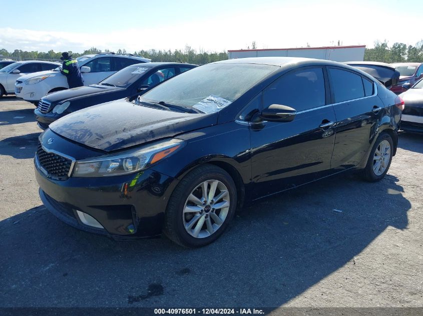 VIN 3KPFL4A77HE084244 2017 KIA Forte, S no.2