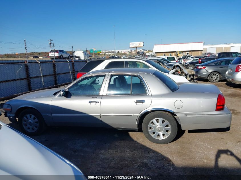 2003 Mercury Grand Marquis Ls VIN: 2MEFM75W63X701649 Lot: 40976511