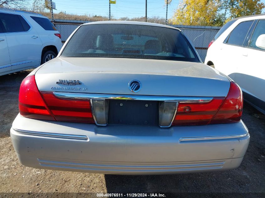 2003 Mercury Grand Marquis Ls VIN: 2MEFM75W63X701649 Lot: 40976511