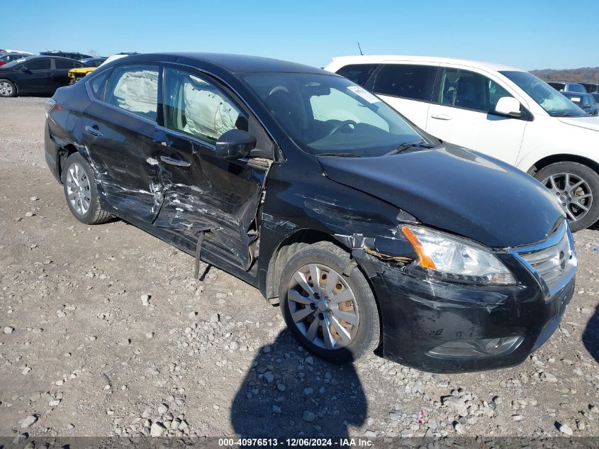 VIN 3N1AB7AP6EL697836 2014 NISSAN SENTRA no.1