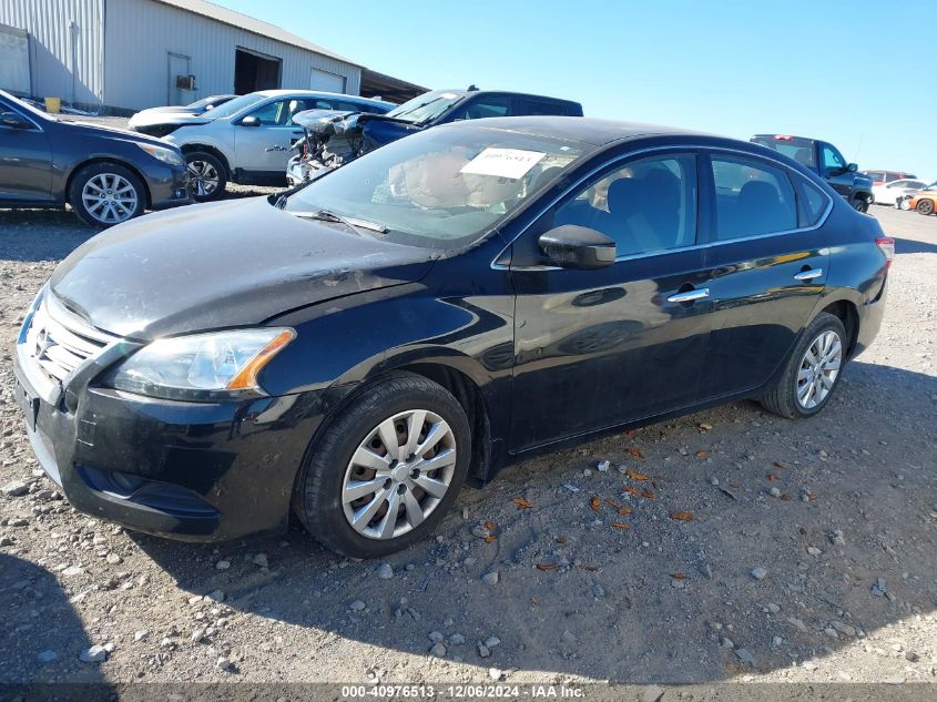 VIN 3N1AB7AP6EL697836 2014 NISSAN SENTRA no.2