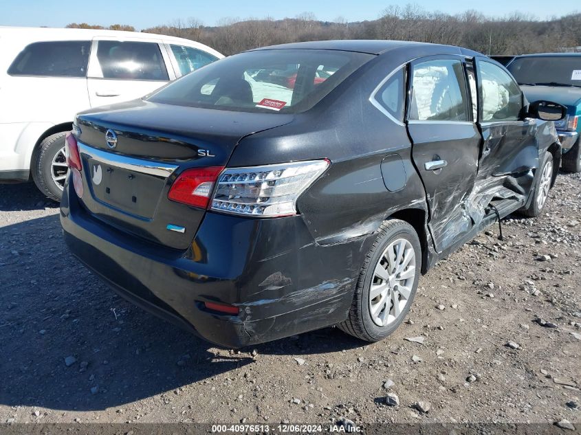 VIN 3N1AB7AP6EL697836 2014 NISSAN SENTRA no.4