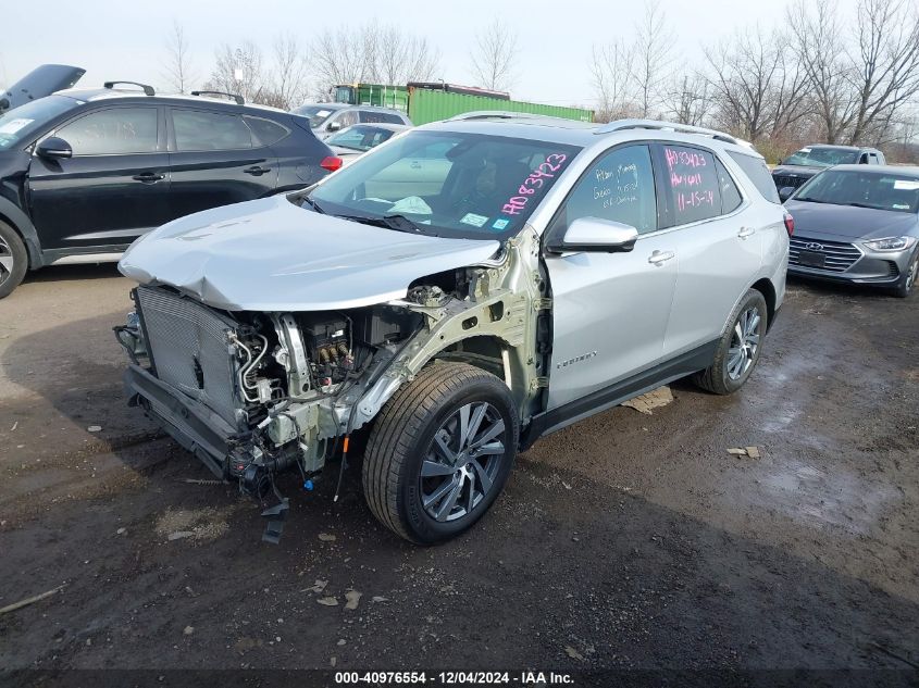 VIN 3GNAXXEV7NS141233 2022 Chevrolet Equinox, Awd P... no.2