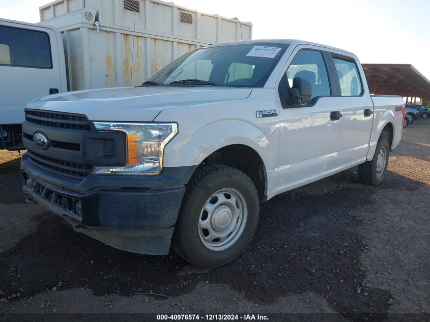 2019 Ford F-150, Right Front, IAAI, VIN 1FTEW1EP8KKD58082 — photo 2
