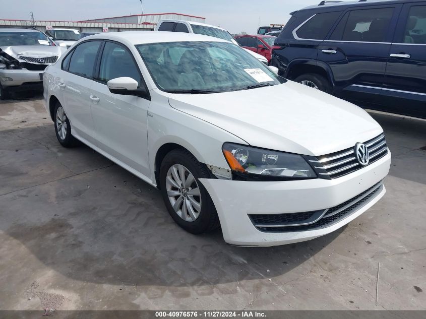 VIN 1VWAP7A30DC133621 2013 VOLKSWAGEN PASSAT no.1