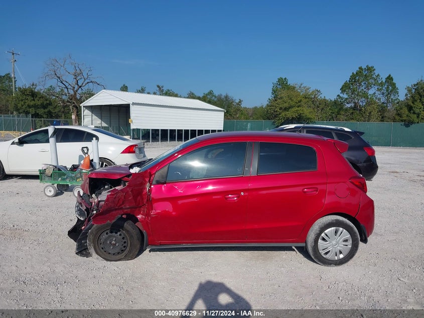 VIN ML32A3HJ3JH010628 2018 MITSUBISHI MIRAGE ES
