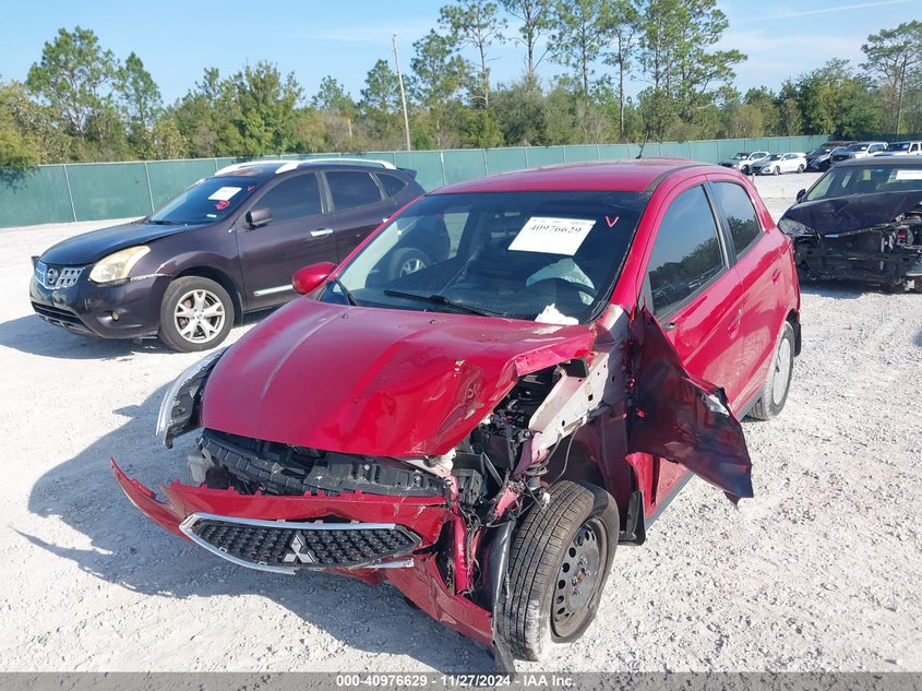 VIN ML32A3HJ3JH010628 2018 MITSUBISHI MIRAGE ES