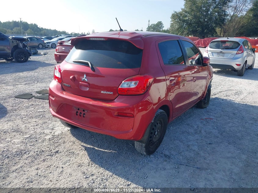 VIN ML32A3HJ3JH010628 2018 MITSUBISHI MIRAGE ES