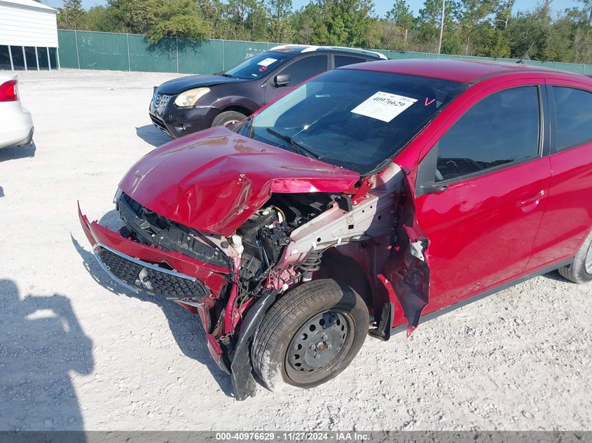 VIN ML32A3HJ3JH010628 2018 MITSUBISHI MIRAGE ES